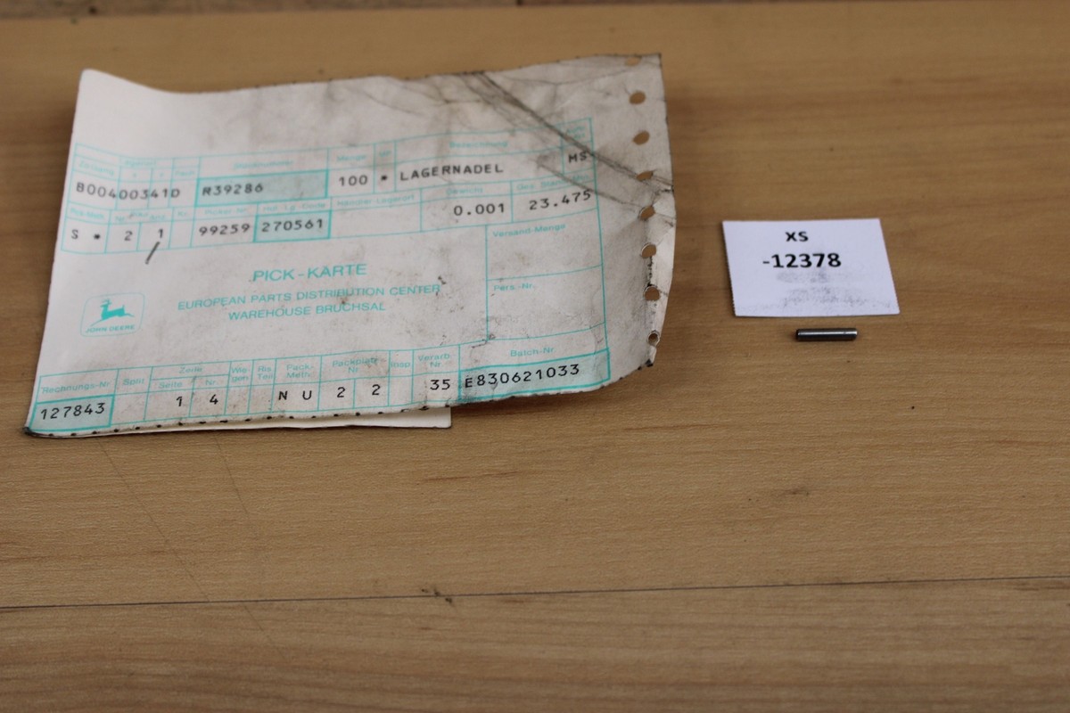エクストラその3 John Deere R39286 Needle Roller NOS NEU genuine xs12378 | eBay