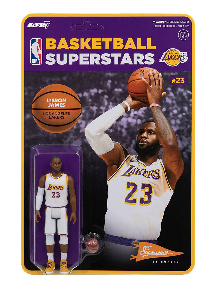 Суперспортивный игрок НБА - Леброн Джеймс из Лос-Анджелес Лейкерс (дублер)