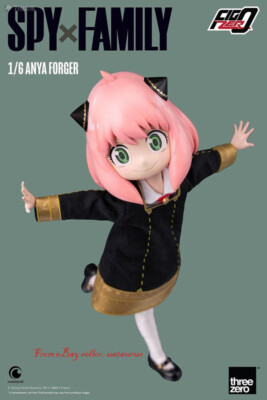 Perfect Threezero 1/6 Figzero Spy×Family Anya Forger In Stock New
