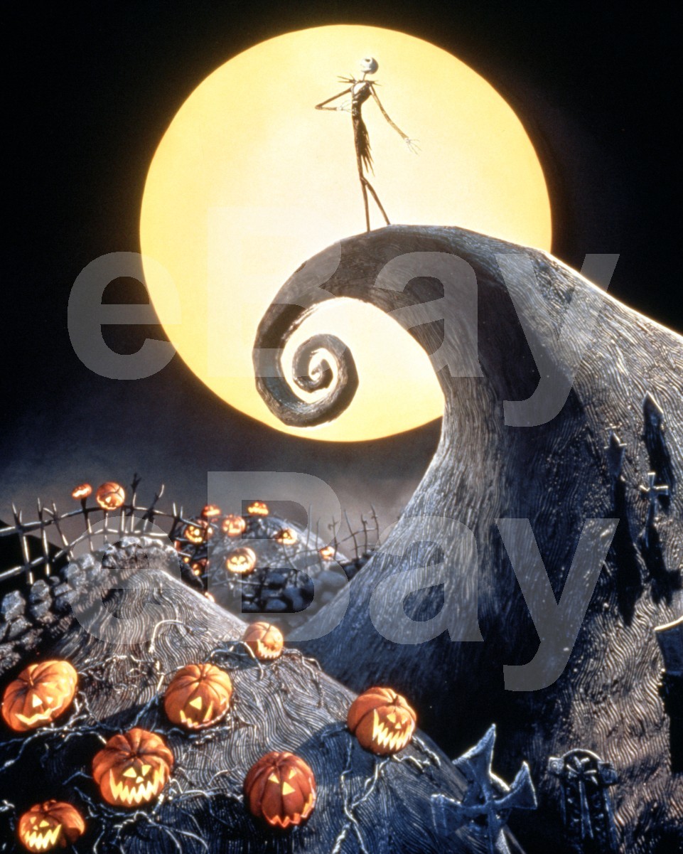 Pesadilla antes de Navidad (1993) Tim Burton 10x8 Foto