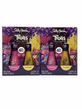 Sally Hansen Insta-Dri Trolls Duo Nail Polish Popalicious Viva Power X 2