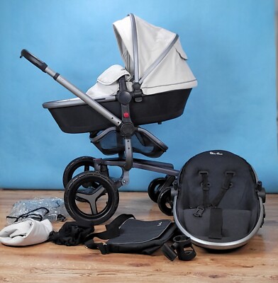 Silver Cross Surf Travel System, Pram, Pushchair Silver UK