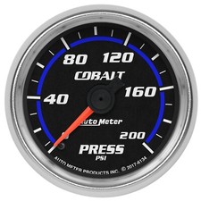 Autometer 6134 Cobalt Mechanical Pressure Gauge
