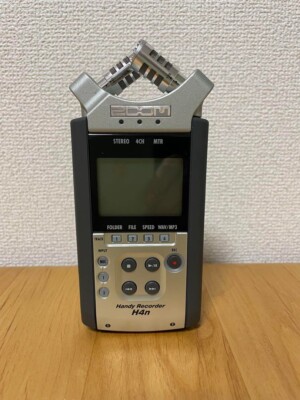 Zoom H4n Digital Audio Handy Recorder Guter geprüfter Zustand