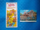 Vintage Knotts Berry Farm Map 1977 California Amusement Park Paper & Postcard 