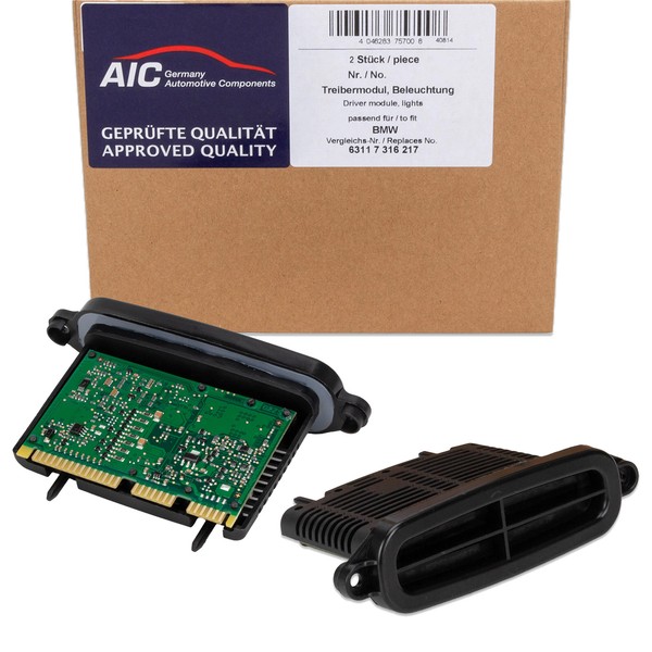 2X AIC SteuergeräT Xenon Scheinwerfer FüR BMW 5Er F10 F11 F07 Vorne 63117316217-image