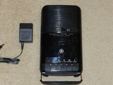 GE Cassette Tape Recorder Model No. 3-5025A AC/DC Adapter TESTED WORKS