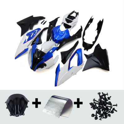 Blue White Black Fairing Kit for BMW S1000RR 2017 2018 S1000 RR 17 18 Bodywork