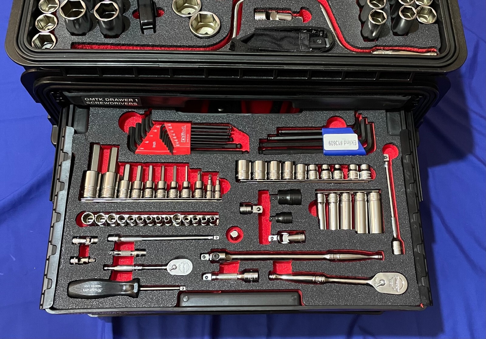 NEW SnapOn GMTK General Mechanics Tool Kit 6Drawer Version 9,000