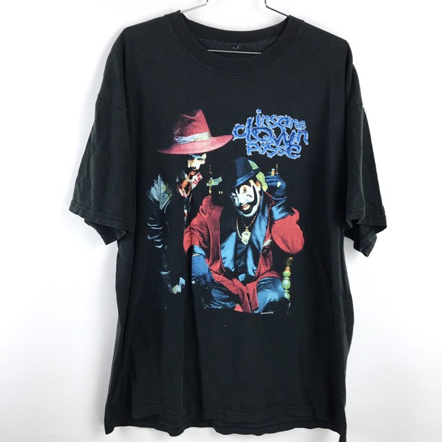 Vintage Insane Clown Posse T-Shirt Black Mens Large ICP Juggalo Shaggy 2000 | eBay