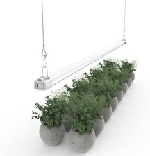 LED Grow Light 4FT Full Spectrum Compact Linkable Lighting Fixture for Indoor