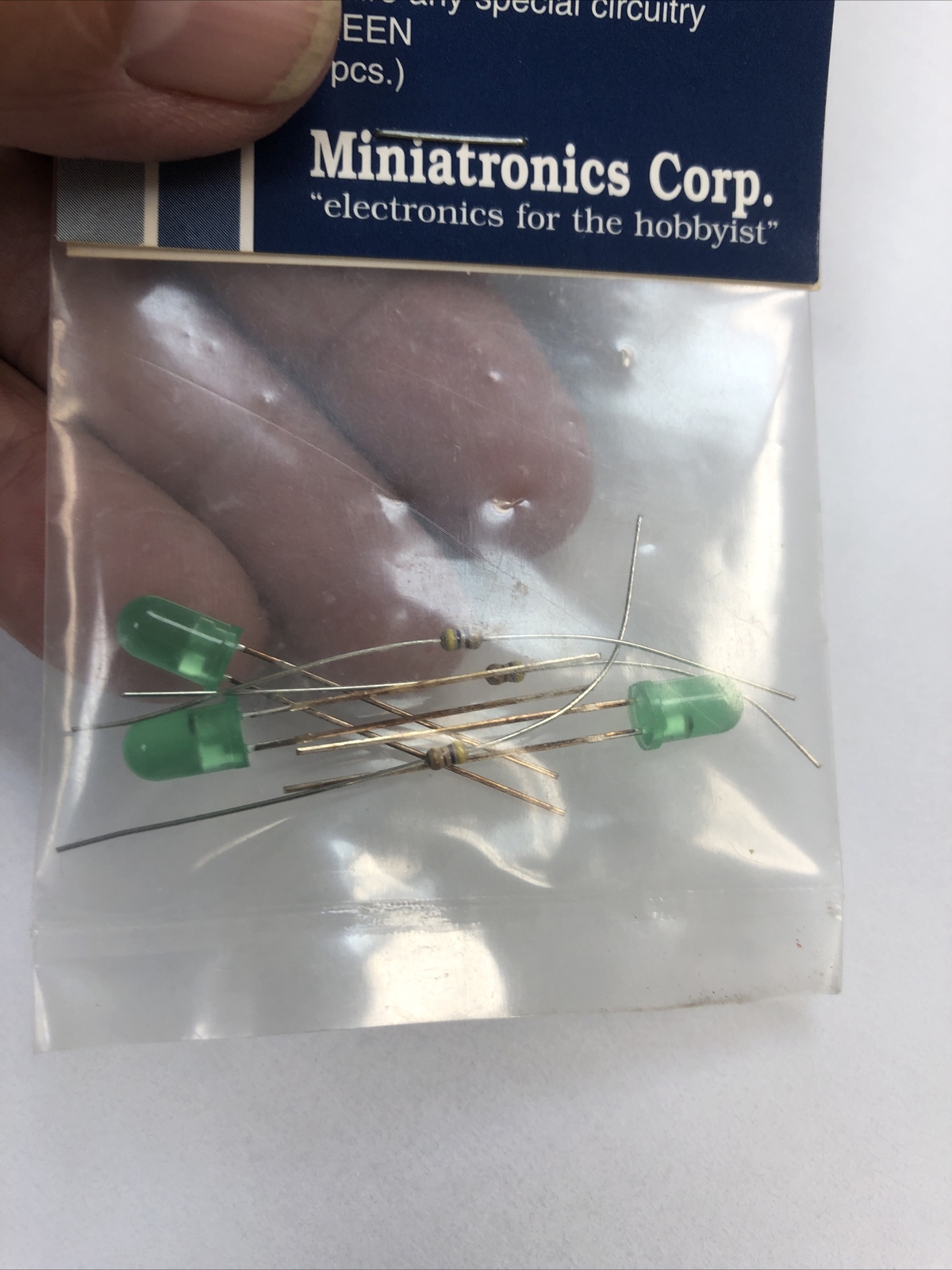 Lot of 2 - Miniatronics 12-000-18 LEDs 1.5mm rd/grn/ylw 18 PCs, & 5mm L ...
