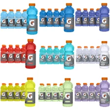 Gatorade Thirst Quencher Artificial Fierce Grape Sports Drinks 20 Fl Oz Pack ...