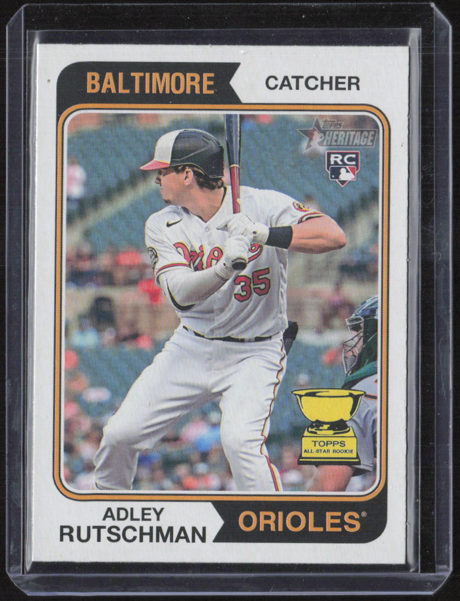 2023 Topps Heritage #7 Adley Rutschman