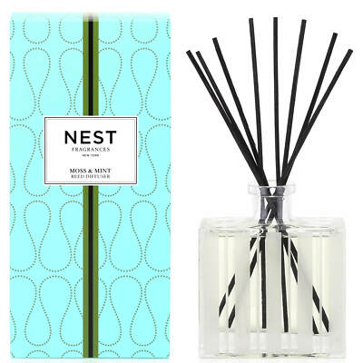 NEST New York Fragrances Reed Diffuser- Moss & Mint, 5.9 fl oz, New