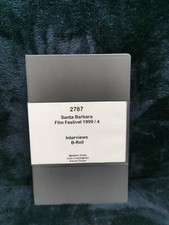 Santa Barbara Film Festival Interviews B Roll SP Collectible Rare Tape Media