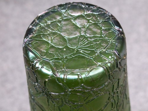 *** Kralik Glas , Vase , leider beschädigt , Jugendstil *** - Bild 5 von 12