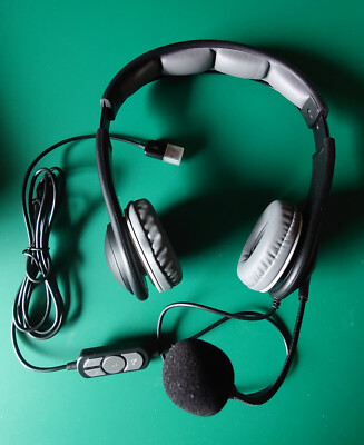 Kopfhörer SPEEDLINK SONID USB Stereo Headset - Schwarz-Grau - NEU
