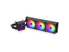 LIAN LI Galahad II LCD SL-INF 360 Black Liquid Cooler - GA2ALCD36INB