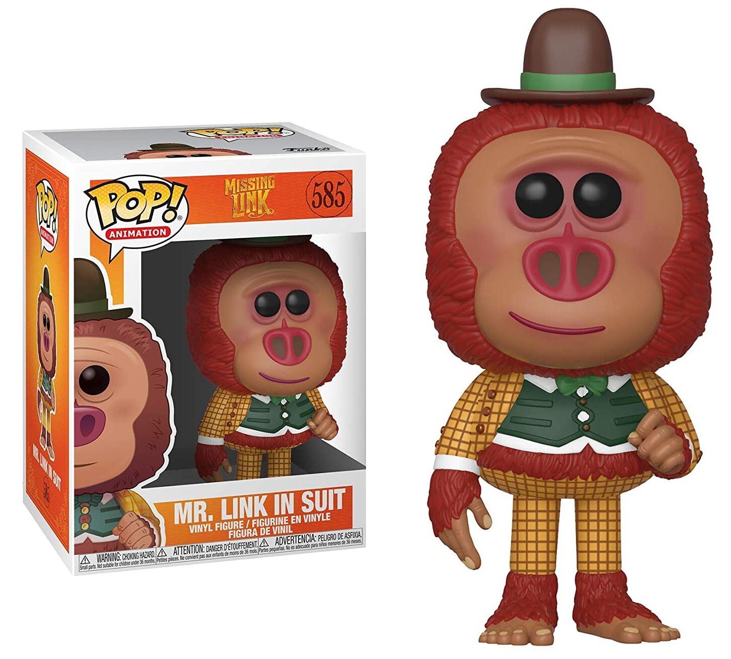 En Oferta Funko Pop Missing Link Mr. Link In Suit #585 Vinyl Figure