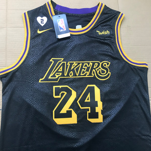 Kobe Bryant 24 Los Angeles Lakers Black Mamba Hardwood Classics Swingman Jersey Ebay