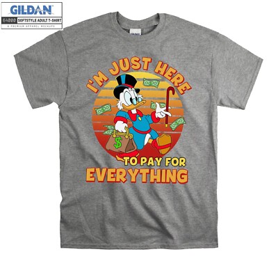 Retro Im Just Here To Pay For Everything Di Hoodie Tshirt Herren Damen Unisex AB788