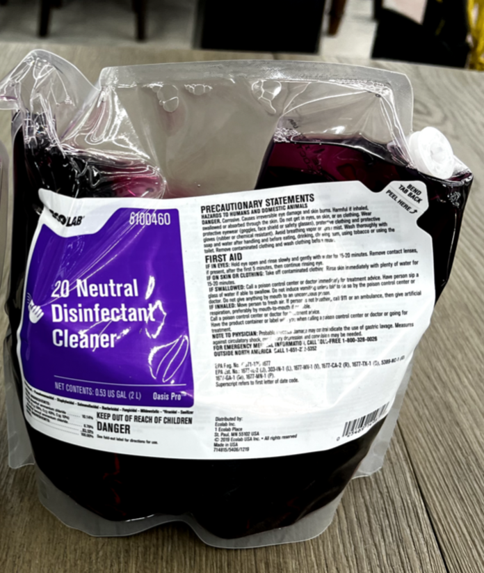 Ecolab 6100460 20 Neutral Cleaner 2 Liters Each (1 Bag) | eBay