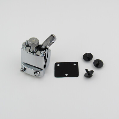 Snare Drum Strainer Snare Throw Off Chrome Finish with Gasket and Screws M4*11mm