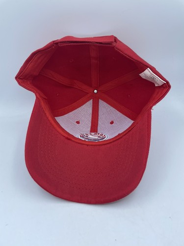Cappello Chicago Dogs Berretto Baseball Rosso Hot Dogs Edizione Limitata Unisex Adulto Lega Minore - Foto 6 di 7