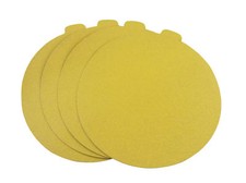 8 Inch Gold Adhesive PSA Paper Tab Sanding Di...