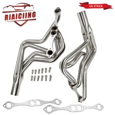 Stainless Exhaust Headers Kit For Chevy Sbc 267-400 V8 70-87 Camaro 70-81 New