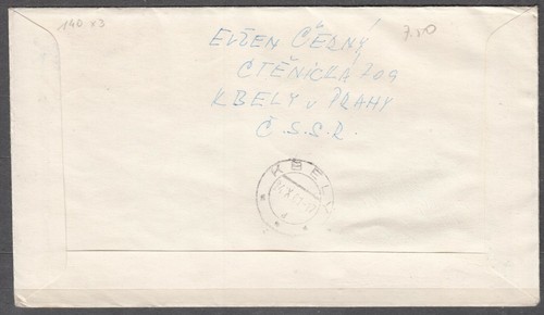 CZECHOSLOVAKIA 1961 FDC SC#1070/73+1075+1078/79, “PRAGA 1962" World Exhib.. - Picture 6 of 6