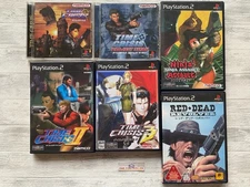 SONY PS 1 2 Time Crisis & Project Titan 2 3 & Ninja Assault & Red Dead Revolver