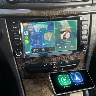 64G Android Autoradio GPS Navi CarPlay Für Mercedes BENZ CLS/E-Klasse W211 W219
