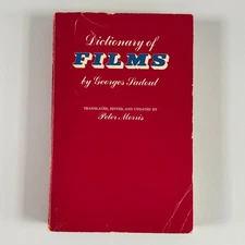 Dictionary of Films Georges Sadoul 1972 Paperback Updated Edition UC Press
