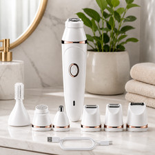 Face Razor 7 in 1 for Women Dermaplaning Kit Facial Hair Remover Painless USB