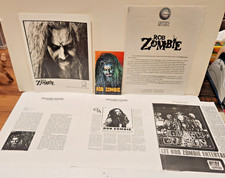 Rob Zombie - &ldquo;Hellbilly Deluxe&rdquo; 1998 Press Kit 8x10 Photo Bio Mail Away Postcard