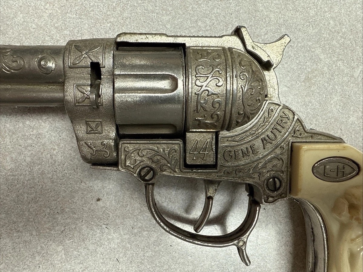 Vintage 1950's Leslie Henry Gene Autry 44 Style Cap Gun | eBay