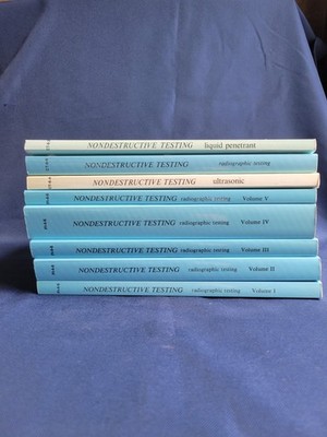 General Dynamics Training Handbook 8 PB Lot NONDESTRUCTIVE RADIOGRAPHIC TESTING