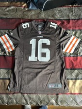 Josh Cribbs Cleveland Browns Nike Authentic On-Field Jersey Size Medium.