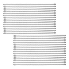  100 pezzi Corsetto per disossamento in acciaio a spirale Busk Corsetto Busks