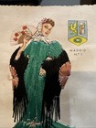 VNTG Postcard-Iraola Spain Andalucia Silk Embroidered Madrid  #No1￼Savoy Hotel — photo 4