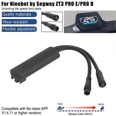 Unlock Speed Regulator Limit Cable For Segway Ninebot ZT3 Pro ZT3 E-Scooter Wire