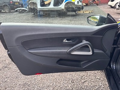 Türverkleidung vorne links 2009 Vw SCIROCCO III C9X Black
