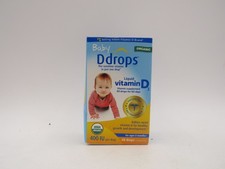 Ddrops Baby 400 IU Vitamin D 60 Drops 1.7mL Exp 11/29