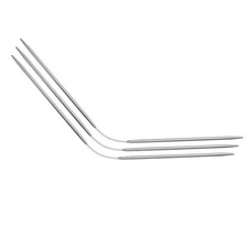 3Pcs Size US 2.5 3mm Double-Pointed Flexible Knitting Needles 9 Inch 23cm 