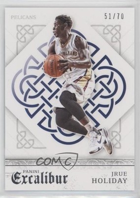 2015-16 Panini Excalibur Silver 51/70 Jrue Holiday #149 1f7d