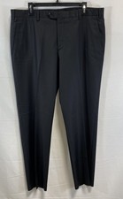 Giorgio Armani Men's Black Trousers Dress Pants Made in Italy Sz 38x31