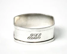 Sterling Silver Napkin Ring hallmarks unreadable