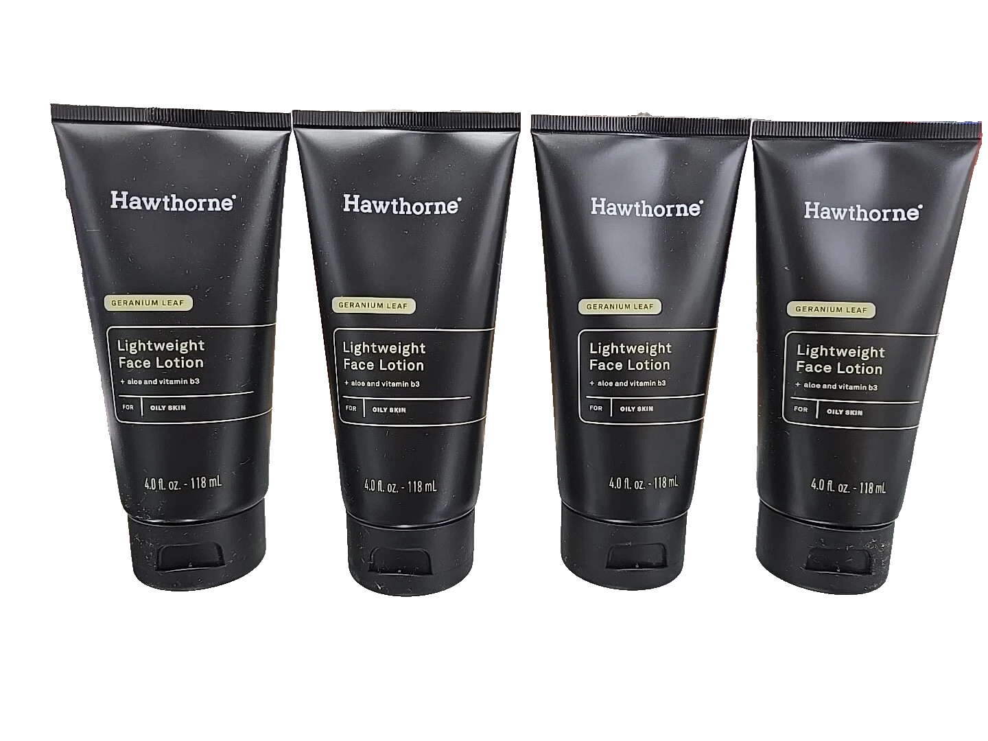 4 Pack Hawthorne Lighweight Face Lotion For Oily Skin 4.0 Oz. Aloe & Vitamin B3